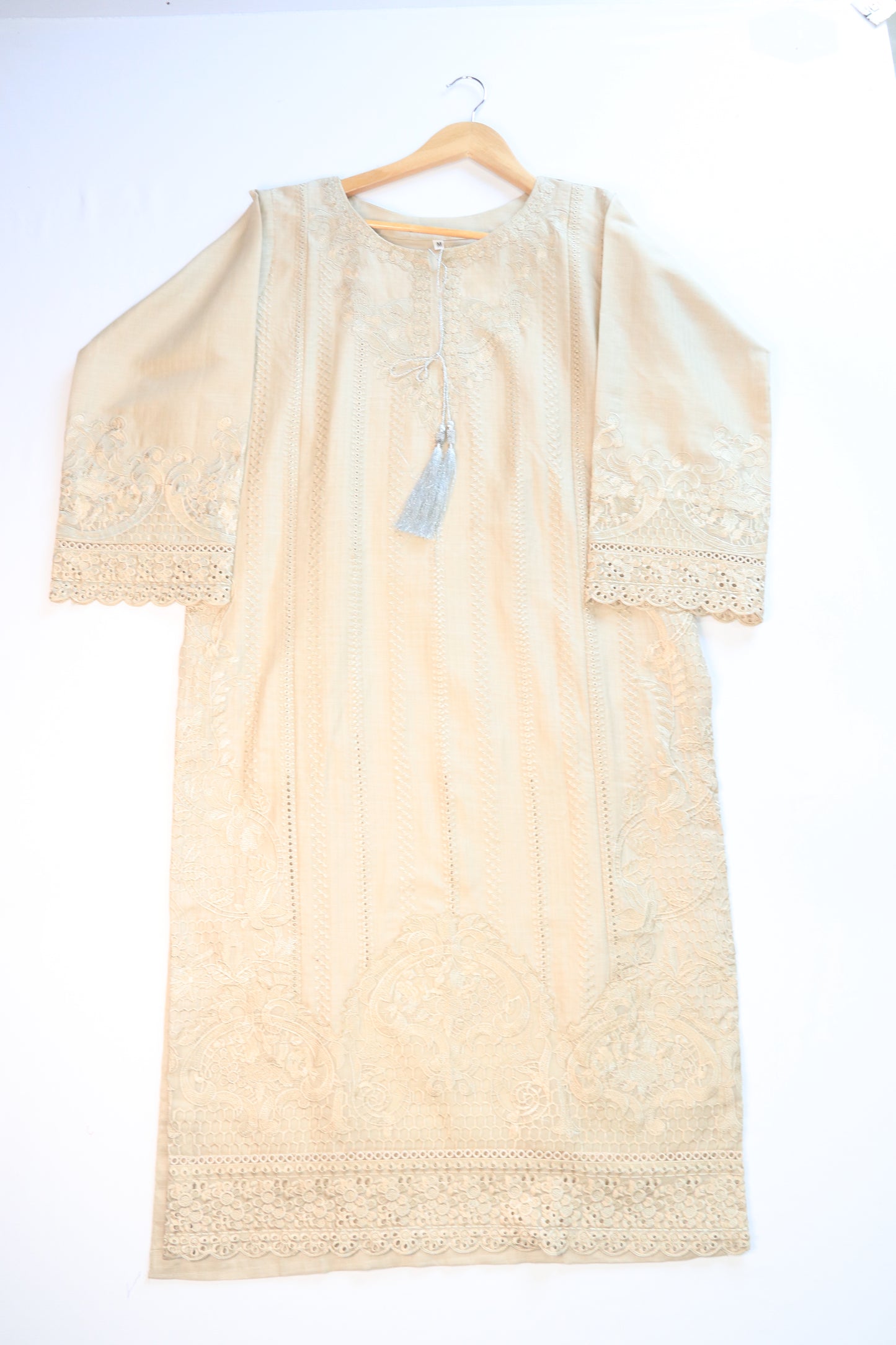 Embroidered Lawn Suit 3Pcs with Textured Dupatta